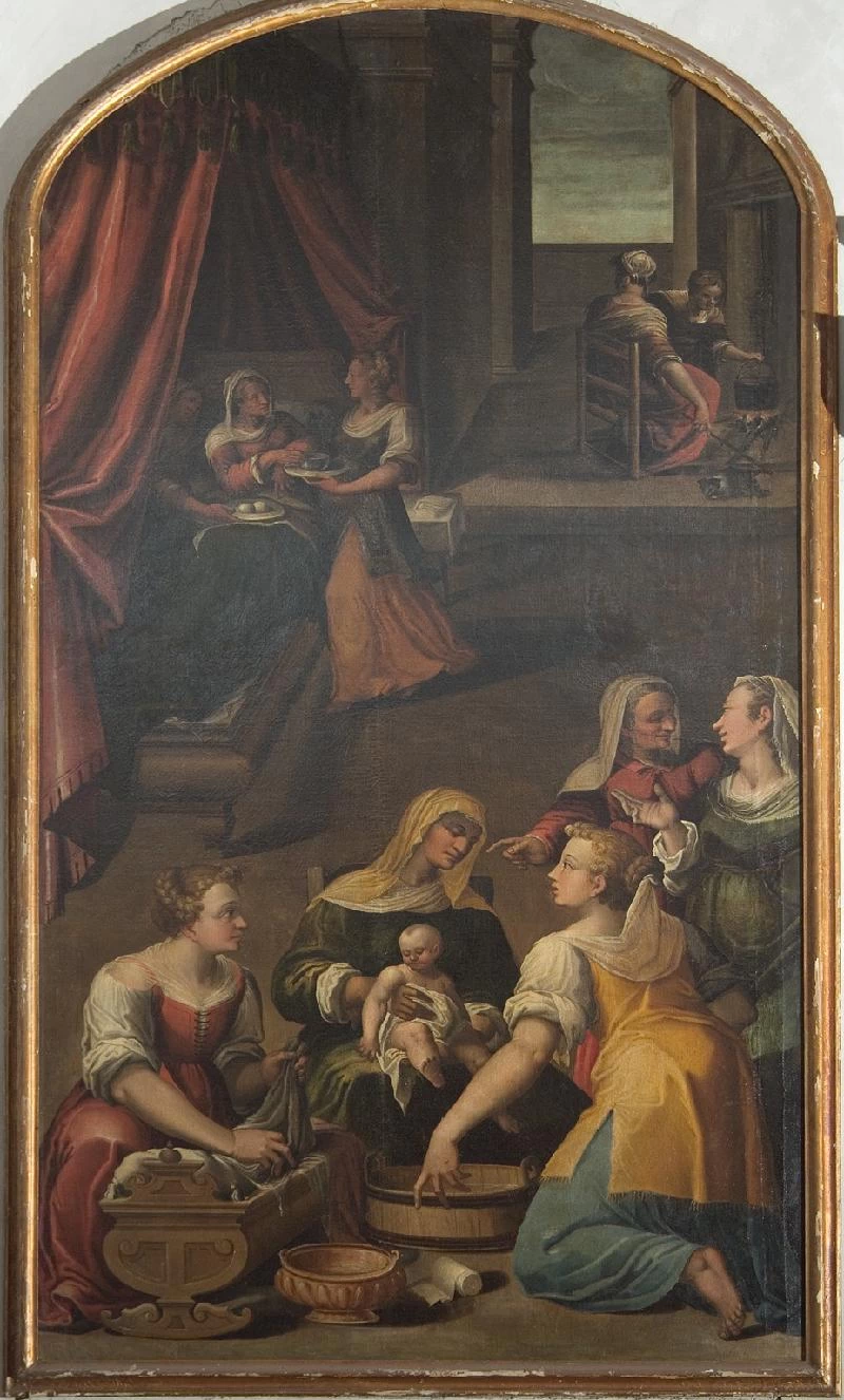 Battista sec. XVII, Nascita di San Giovanni Battista - Duomo di Lonato